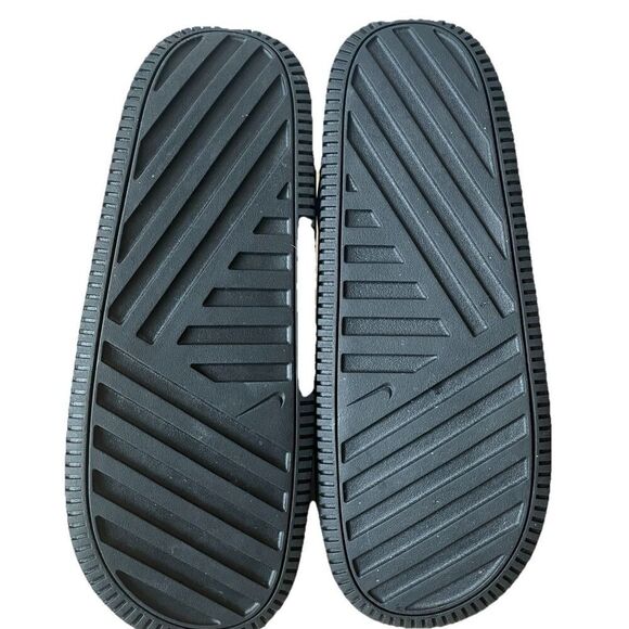 New Nike Calm SE Black/Black/Metallic Silver HJ9000-002 Women's Sandals SZ 10 - Picture 8 of 8